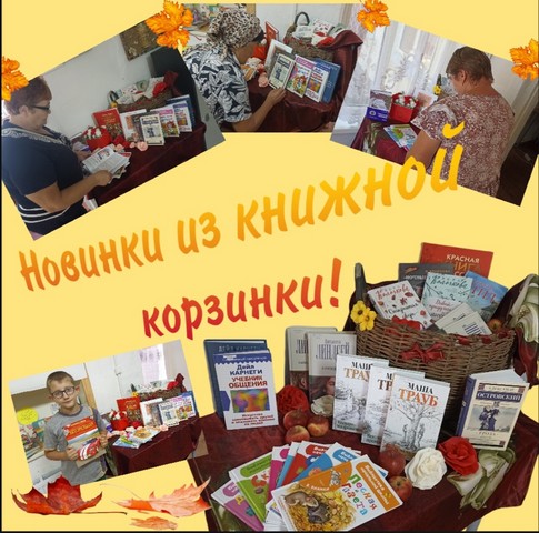 "Новинки из книжной корзинки"