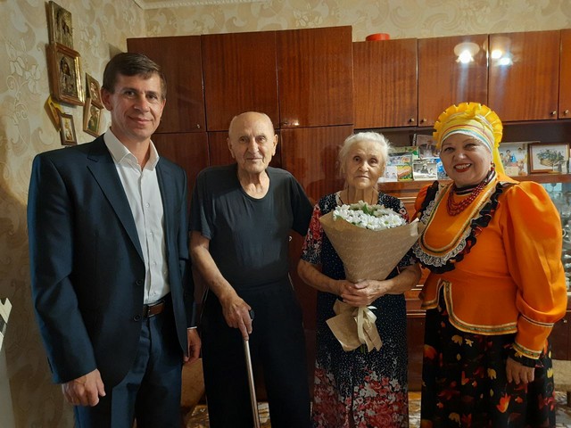 «Железная свадьба» - 65 лет совместной жизни!